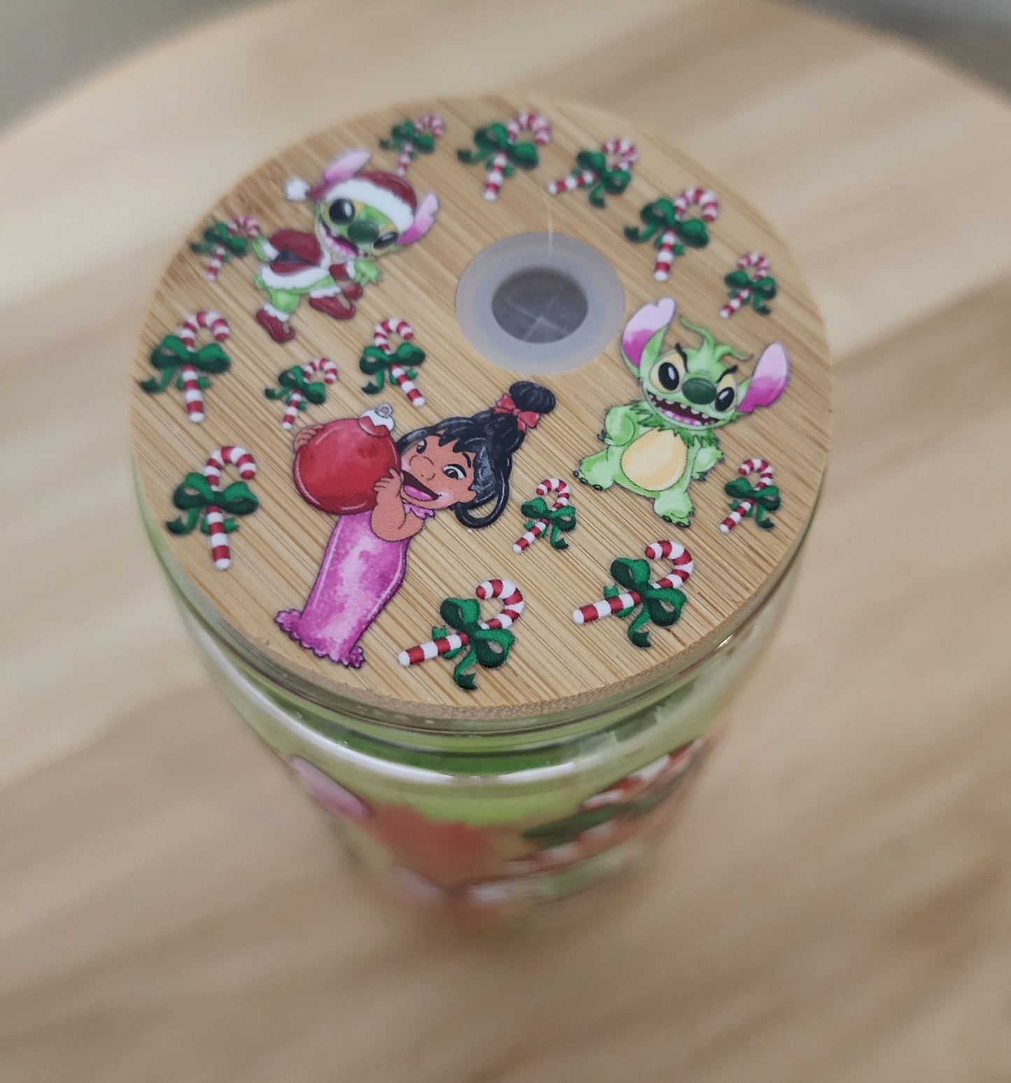 Grinchmas Acrylic Milkshake Tumbler