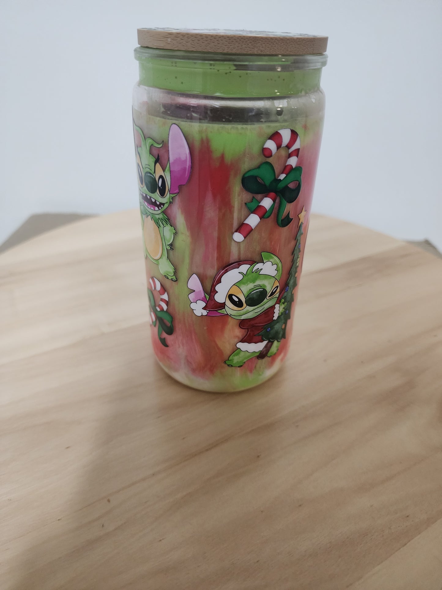 Grinchmas Acrylic Milkshake Tumbler