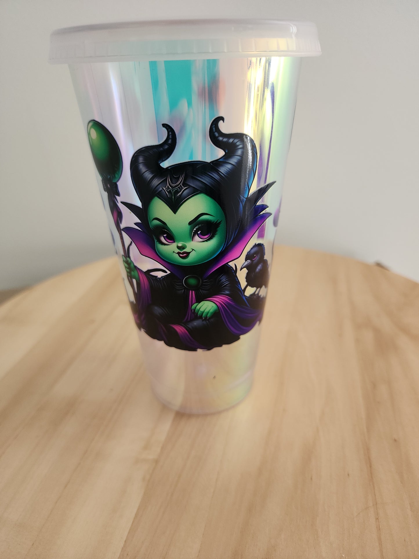 Maleficent Holographic Cup