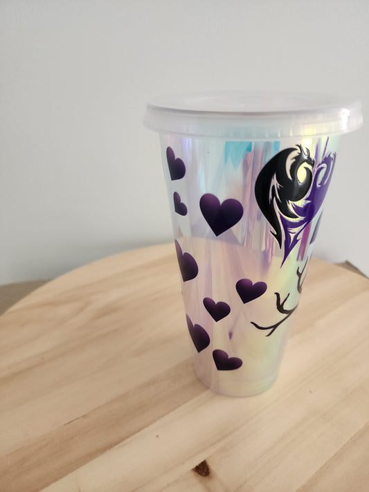 Maleficent Holographic Cup