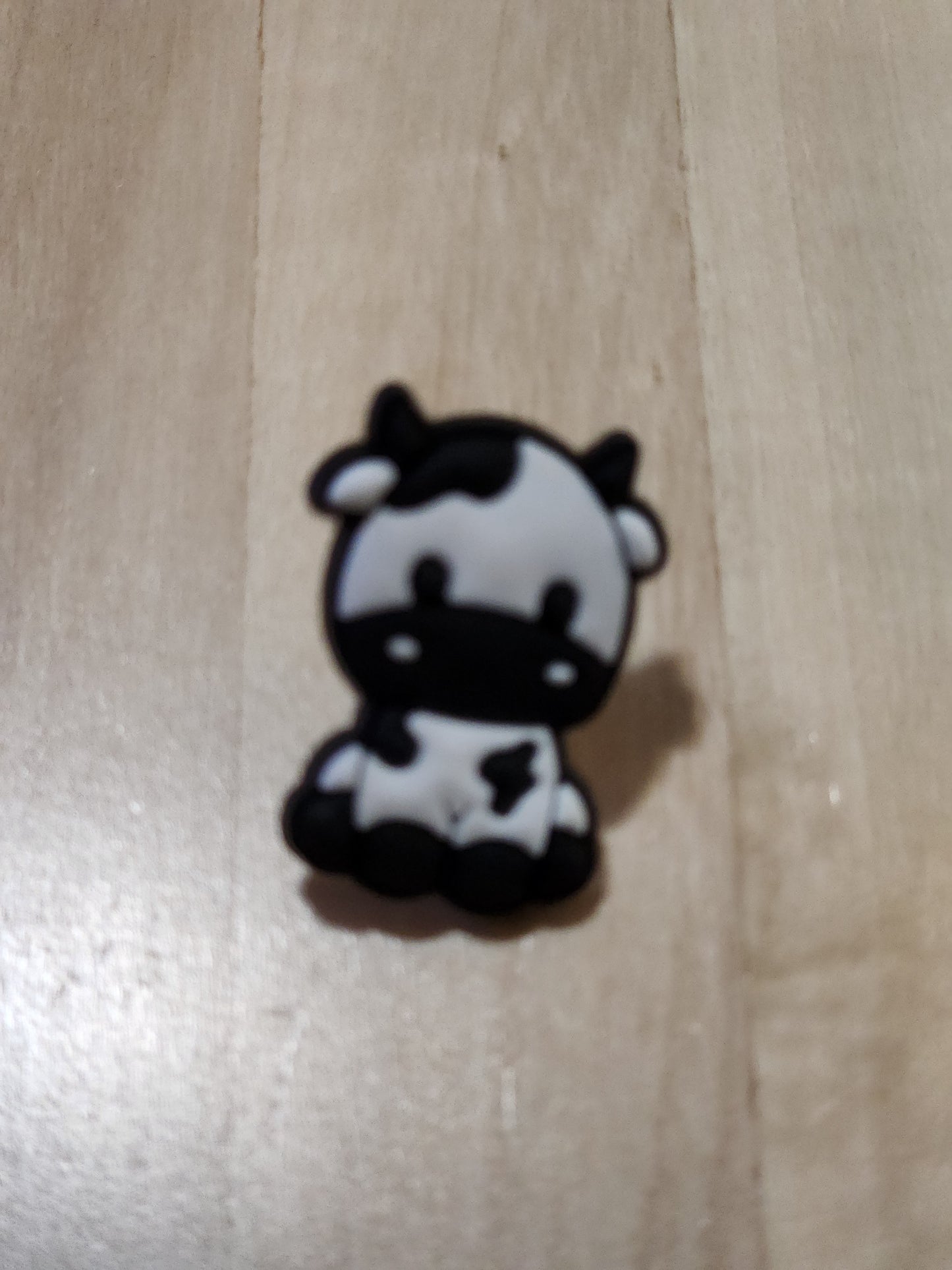 Cute Cow Straw Charms