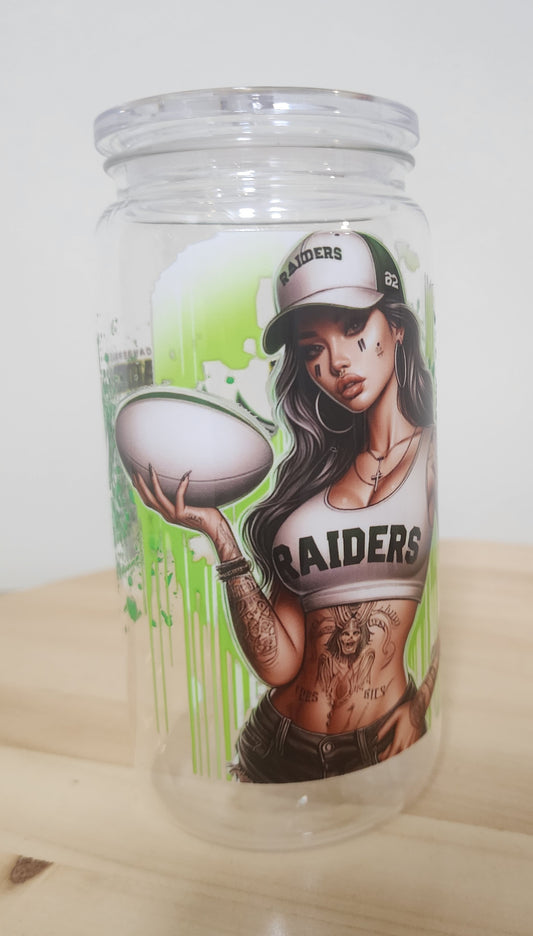 Raiders Tatttoo Acrylic