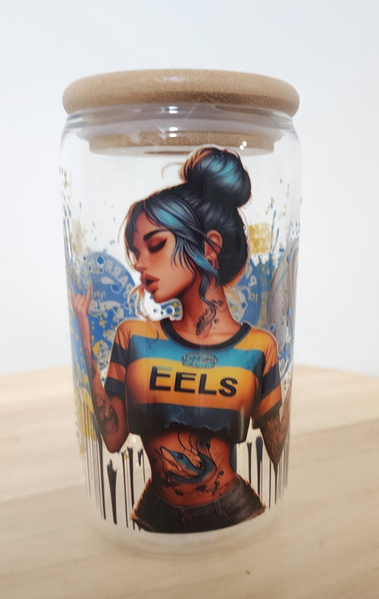 Eels Tattooed - Glass