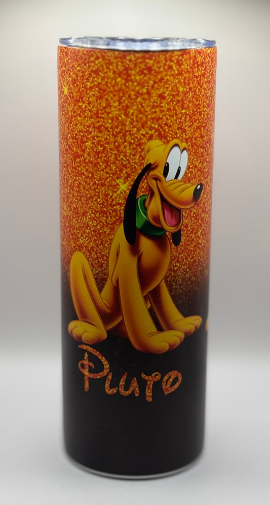 Orange Dog 20 oz tumbler