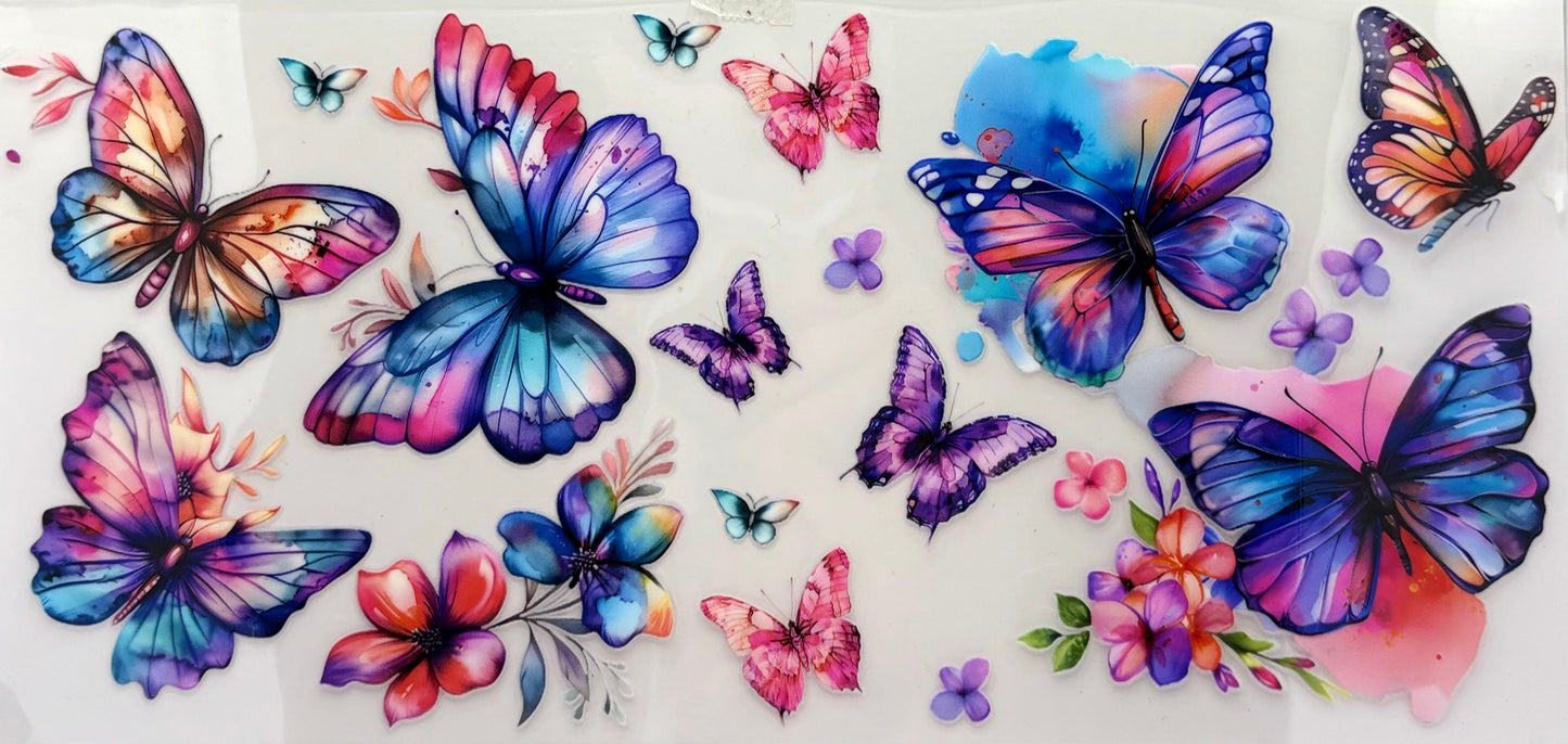 Watercolour Butterflies