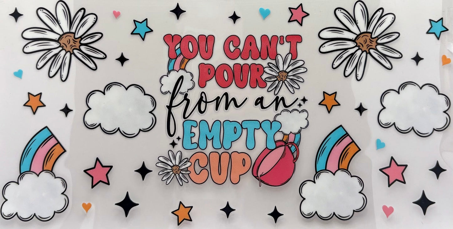 Can’t Pour from Empty Cup