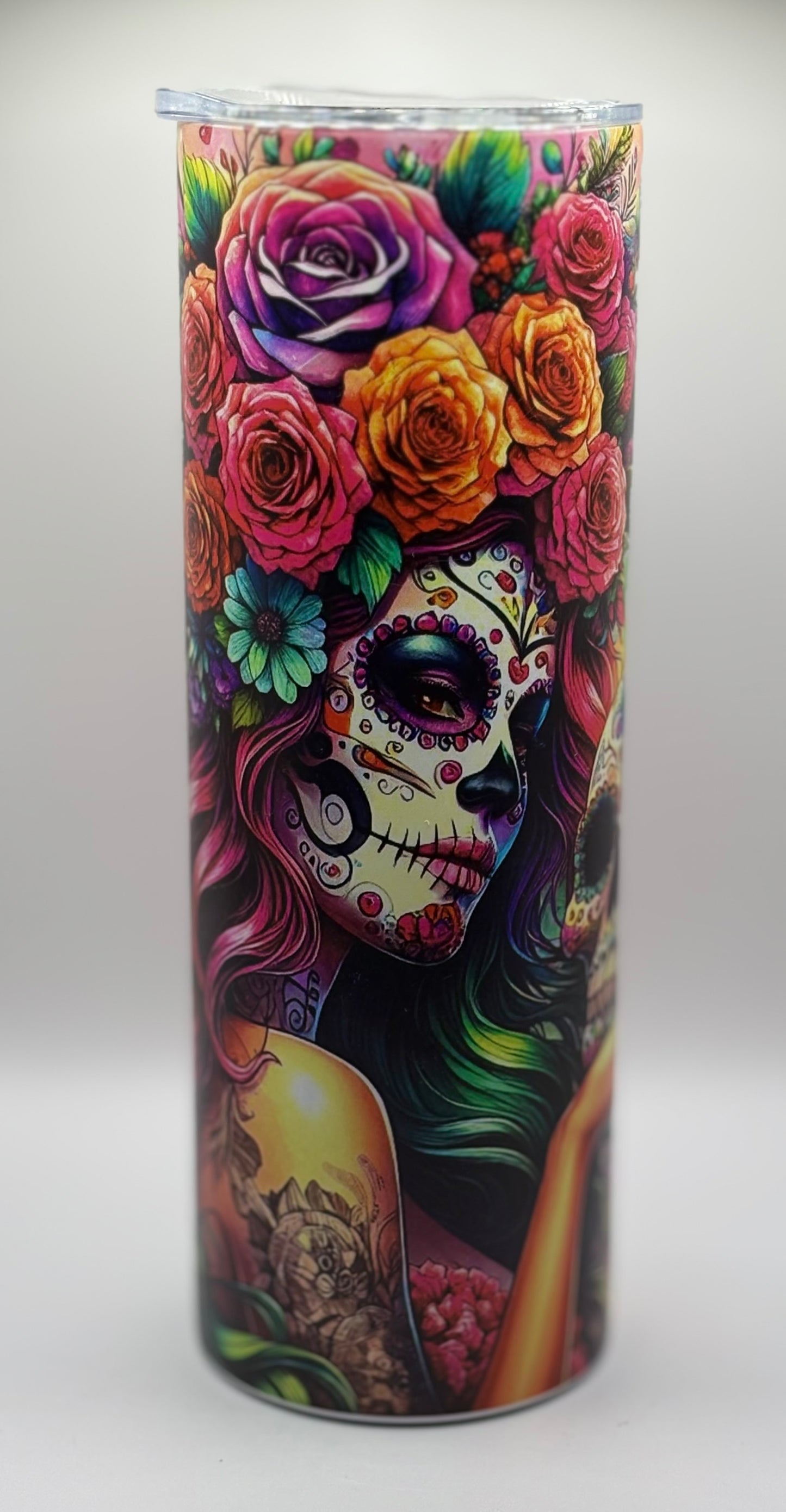 Day of the Dead 20 oz tumbler