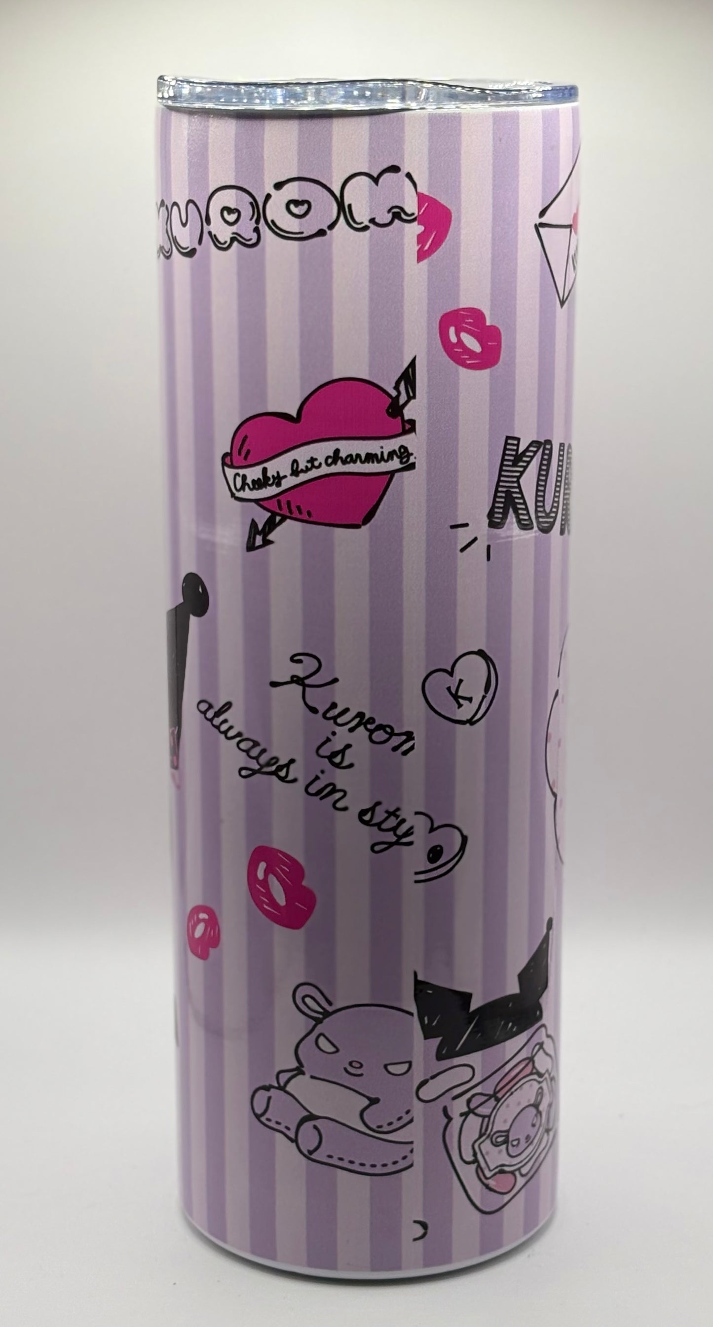 Kuromi 20 oz tumbler