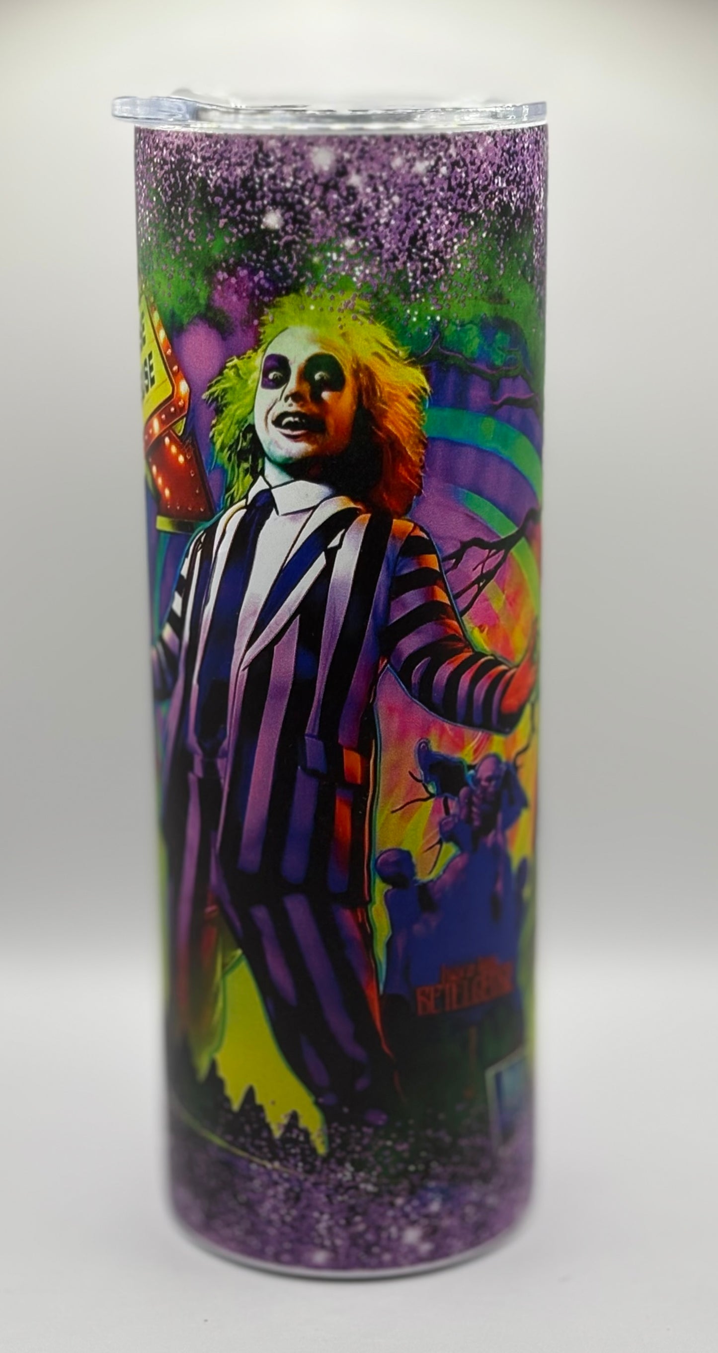 Beetlejuice 20 oz tumbler