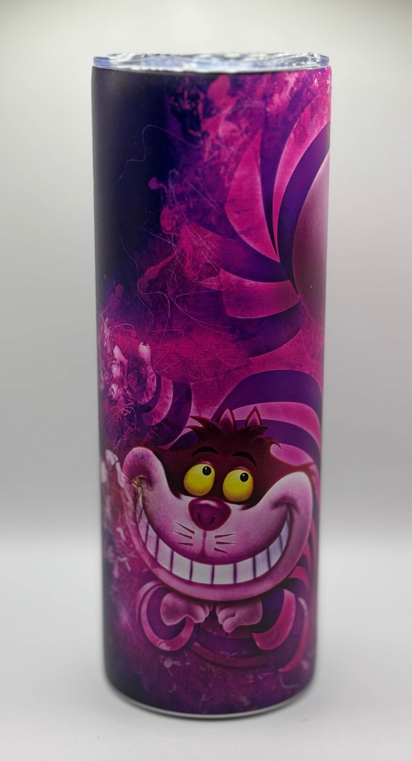 Grinning Cat 20 oz tumbler