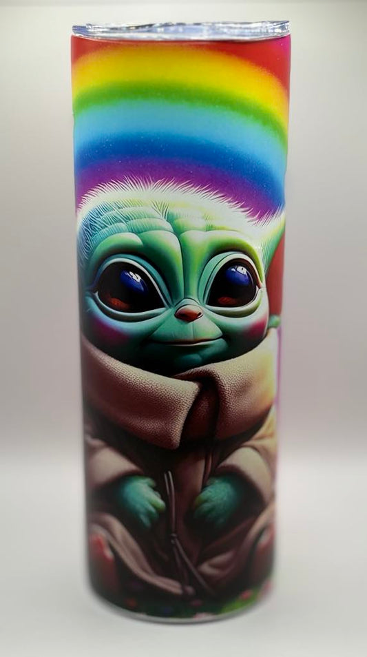 Yoda 20 oz tumbler